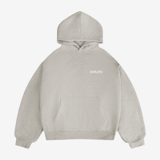 MOURN BASIC HOODIE (GREY)